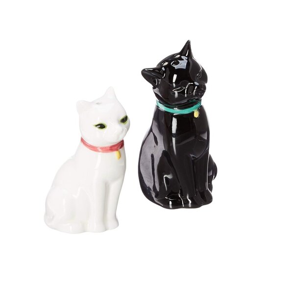 Cuddling Cats Ceramic Salt & Pepper Shakers - Picture 4 of 10